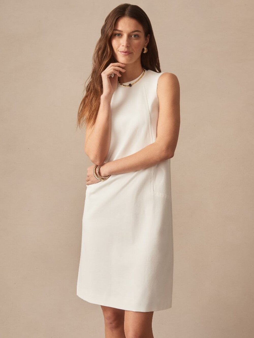 J McLaughlin Alicia Dress - Ivory NEW